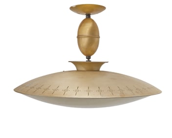 An Modern atomic UFO hanging light