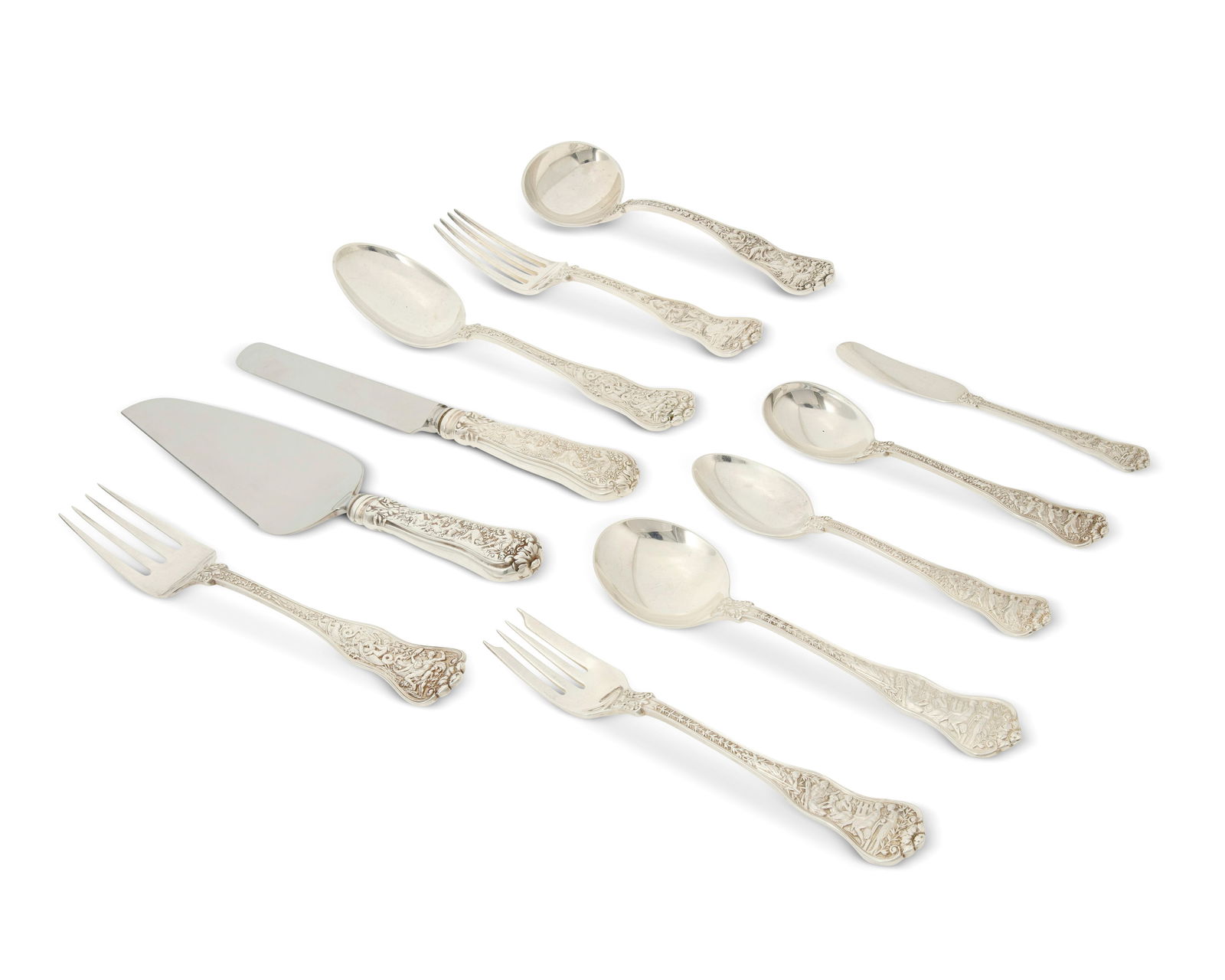 A Tiffany & Co. "Olympian" sterling silver flatware service (1 of 2)