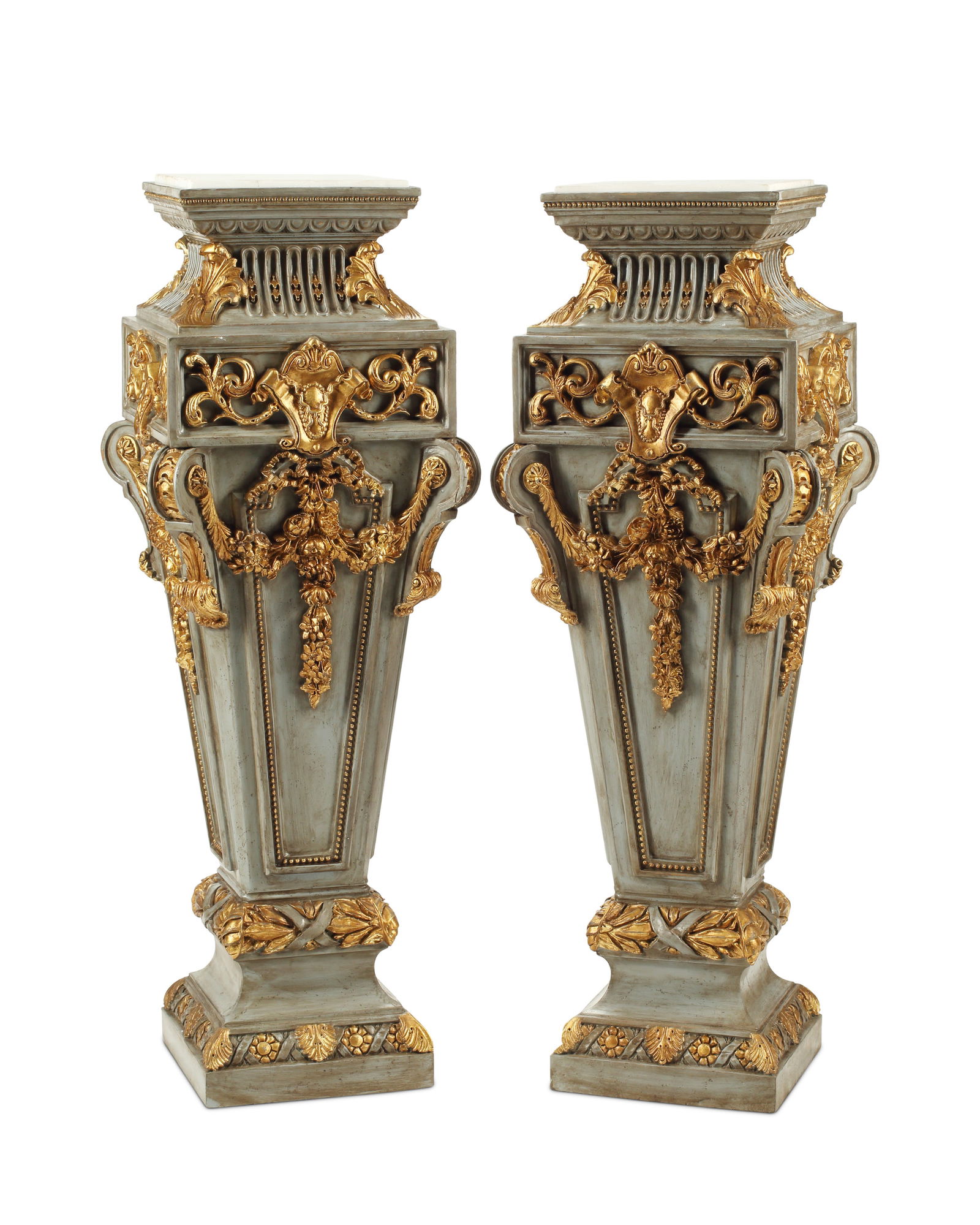 A pair of Regence-style pedestals (1 of 5)