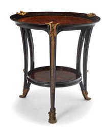 Louis Majorelle (1859-1926), An "Aux Nenuphars" gueridon, circa 1900