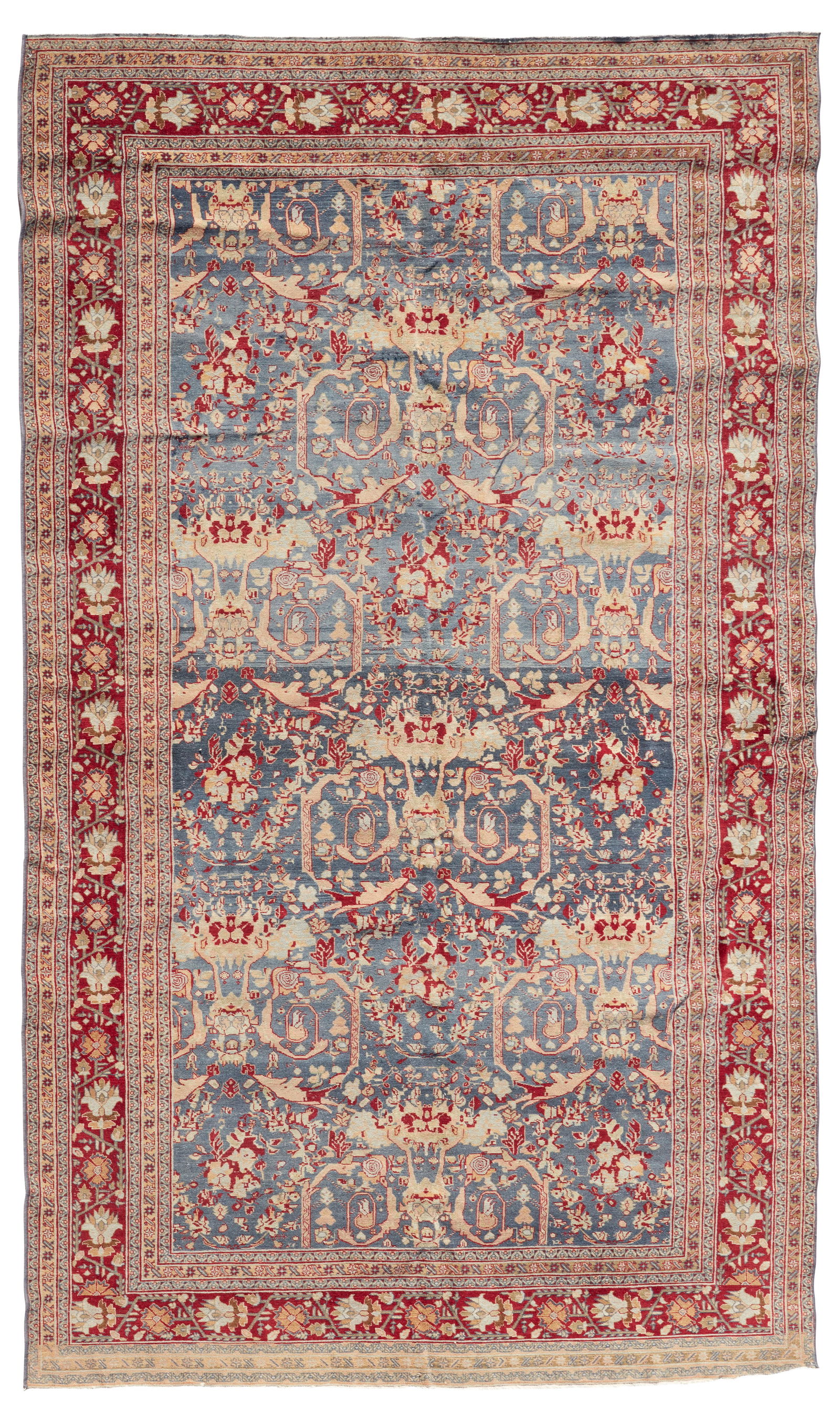 A Joshegan rug: A Joshegan rugMid-20th centuryWool on wool foundation11' 5" L x 6' 6" W