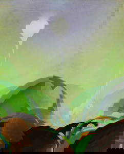 Agnes Pelton (1881-1961), "Flowering," 1929