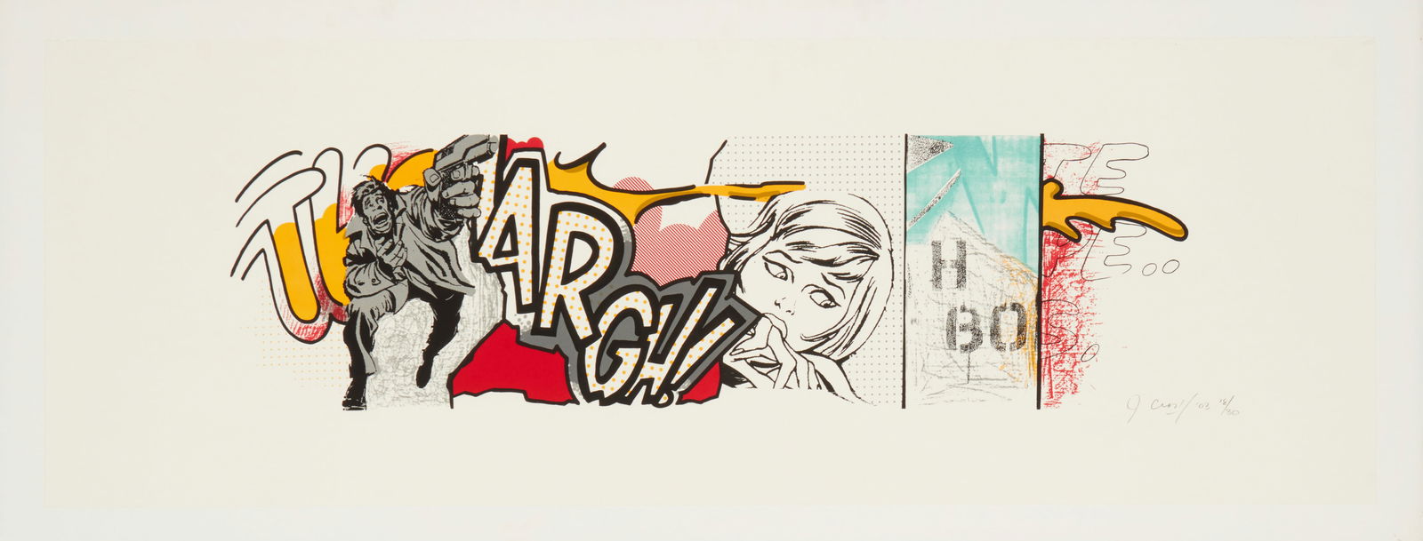 John Matos (Crash) (b. 1961), "Up in Arms," 2003 (1 of 6)