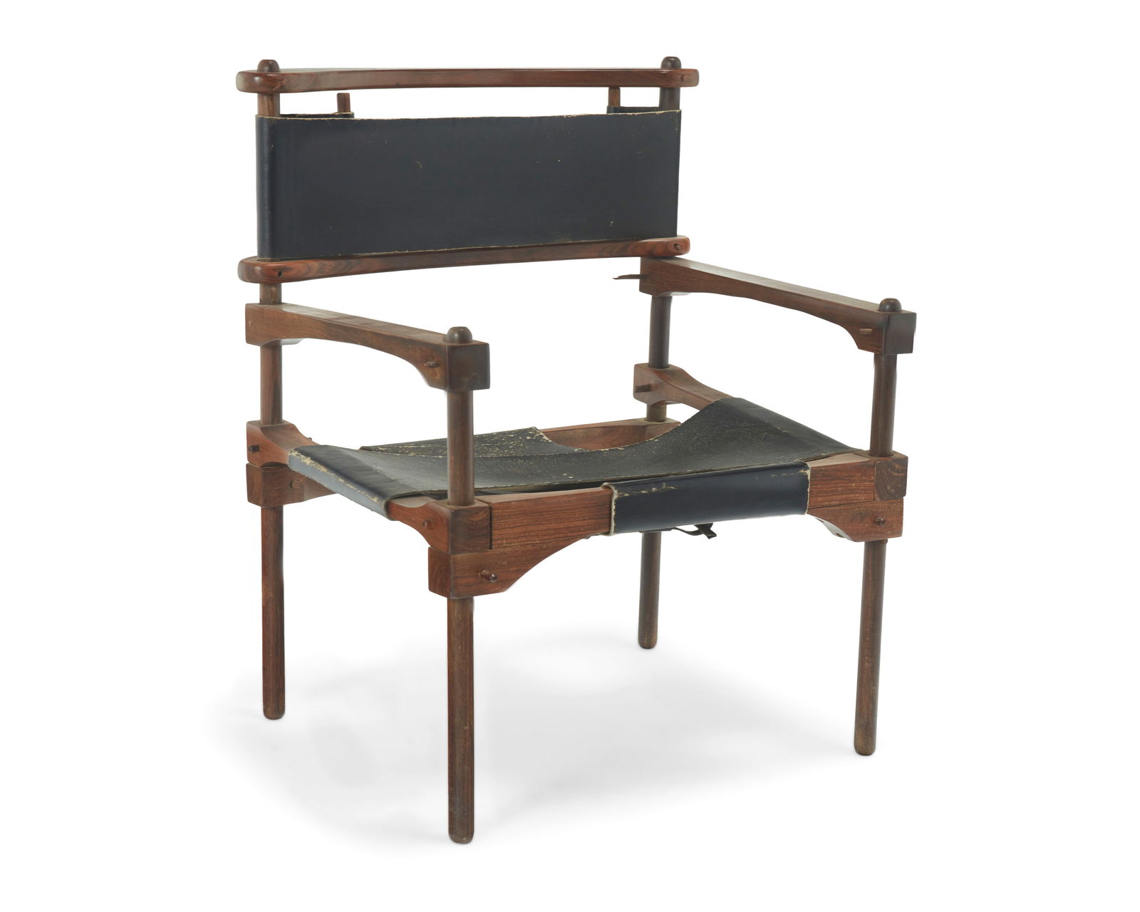 Don Shoemaker (1919-1990), A "Perno" safari armchair, circa 1950s (1 of 10)