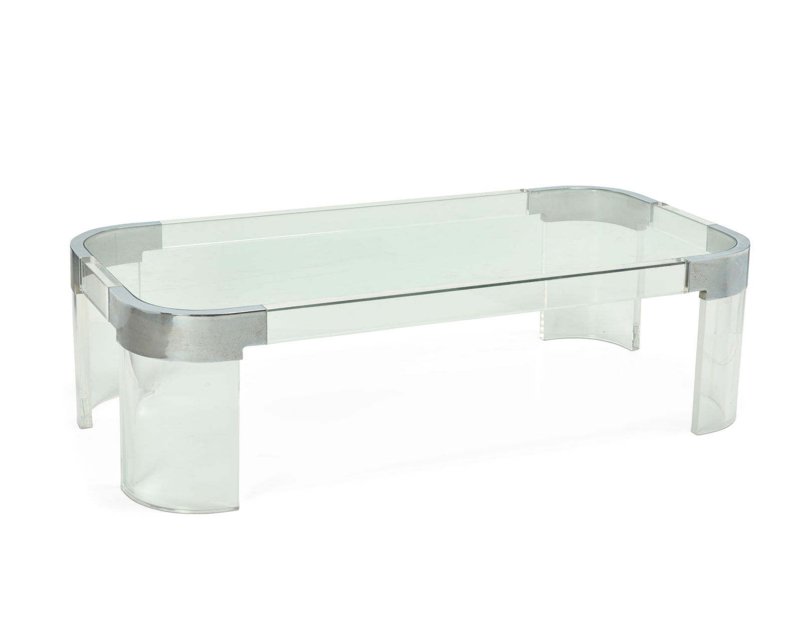 Charles Hollis Jones (b. 1945), A "Waterfall" coffee table, late 20th century (1 of 8)