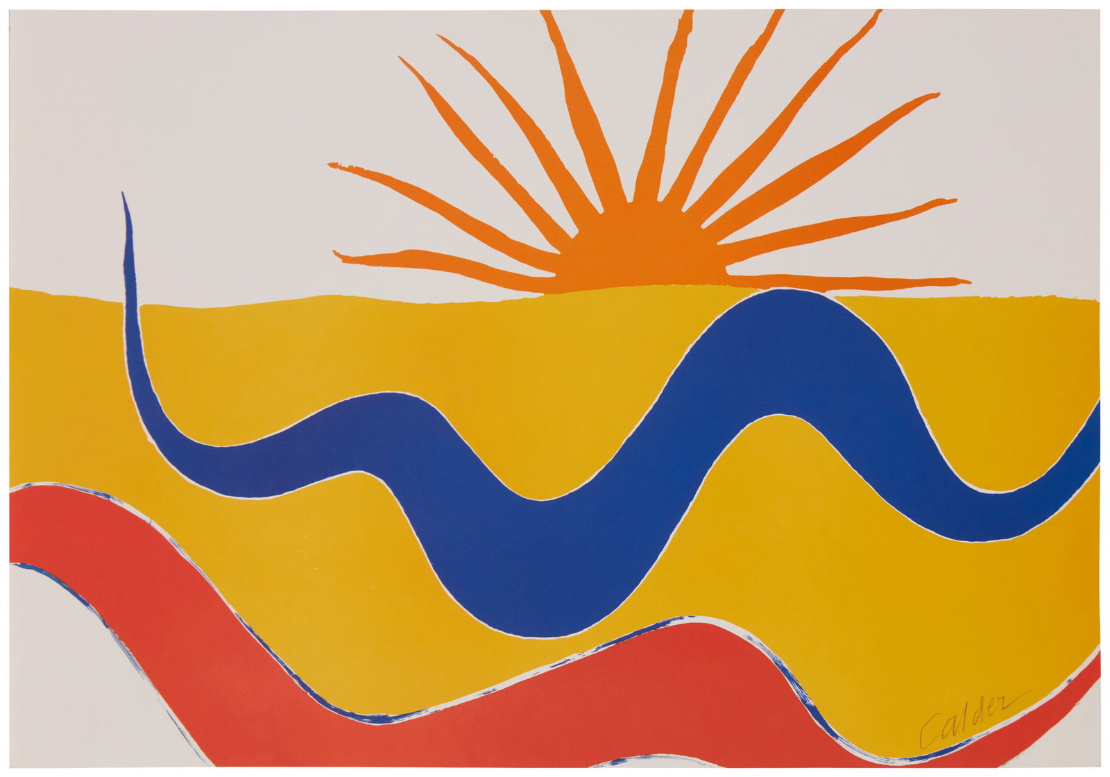 Alexander Calder (1898-1976), "Take Off for the Sun," 1976 (1 of 4)