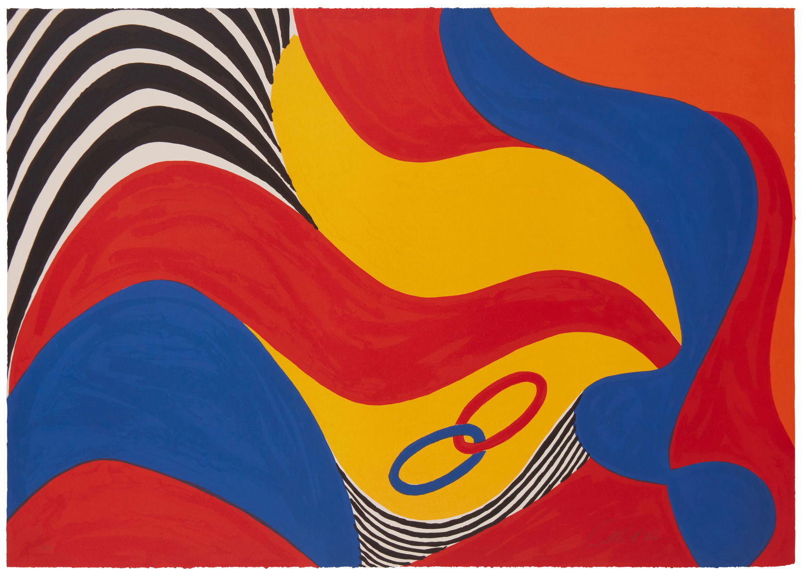 Alexander Calder (1898-1976), "Flying Colors (Plate X)," 1973 (1 of 6)