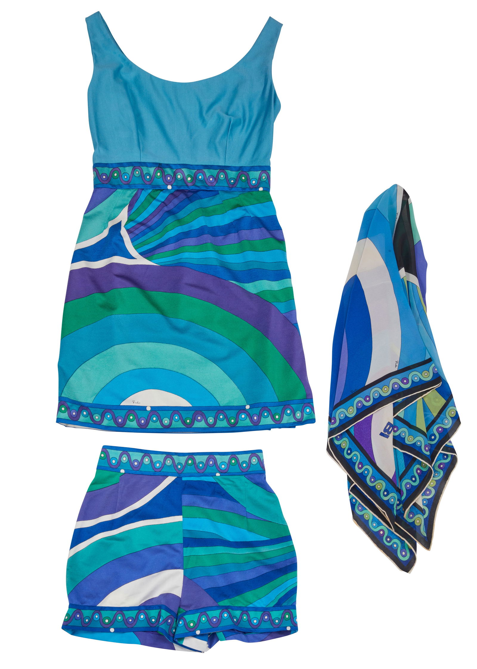 An Emilio Pucci for Braniff International hostess shorts ensemble (1 of 3)