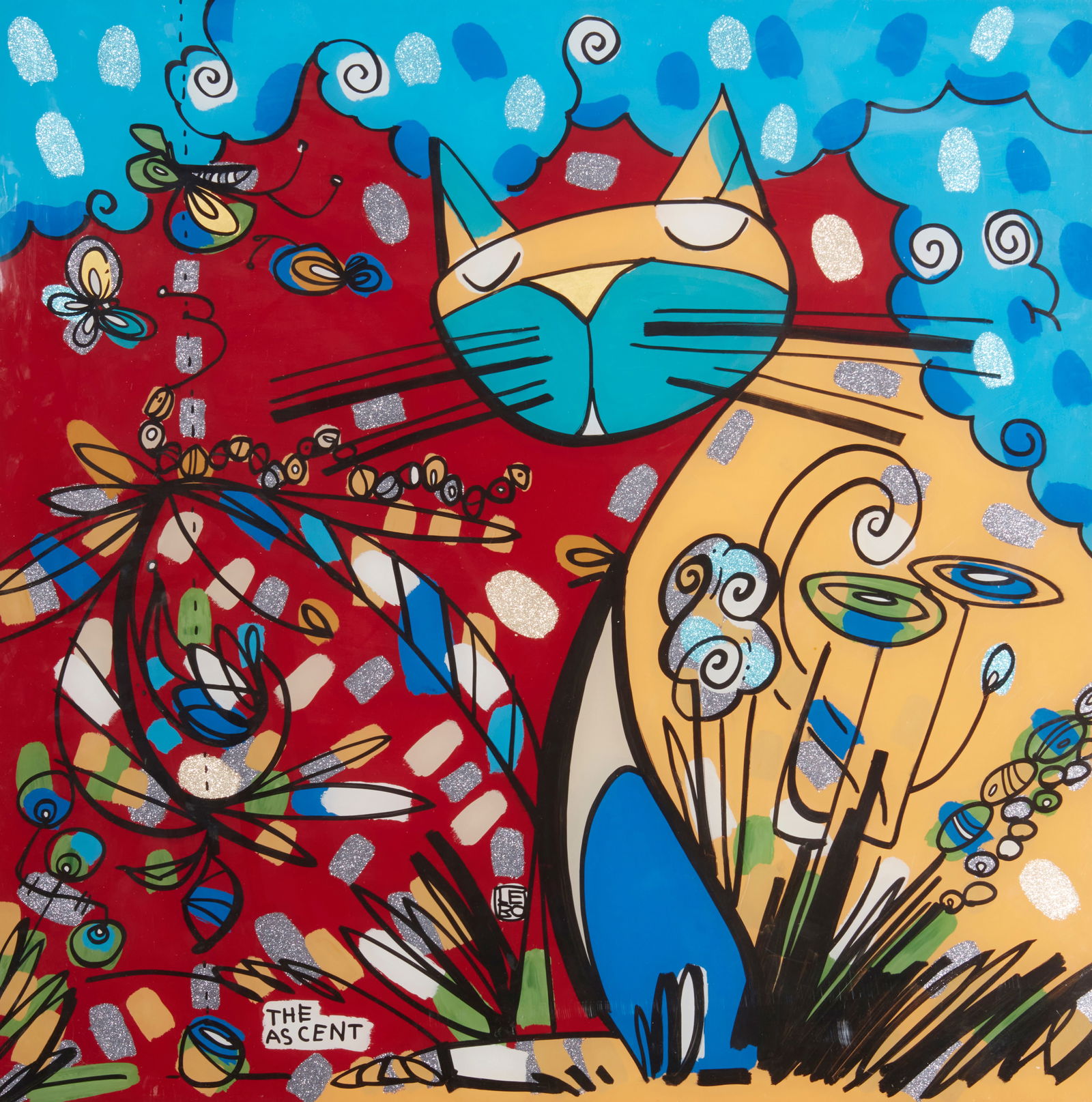 David Le Batard (LEBO) (1972-2023), "The Ascent" (1 of 10)