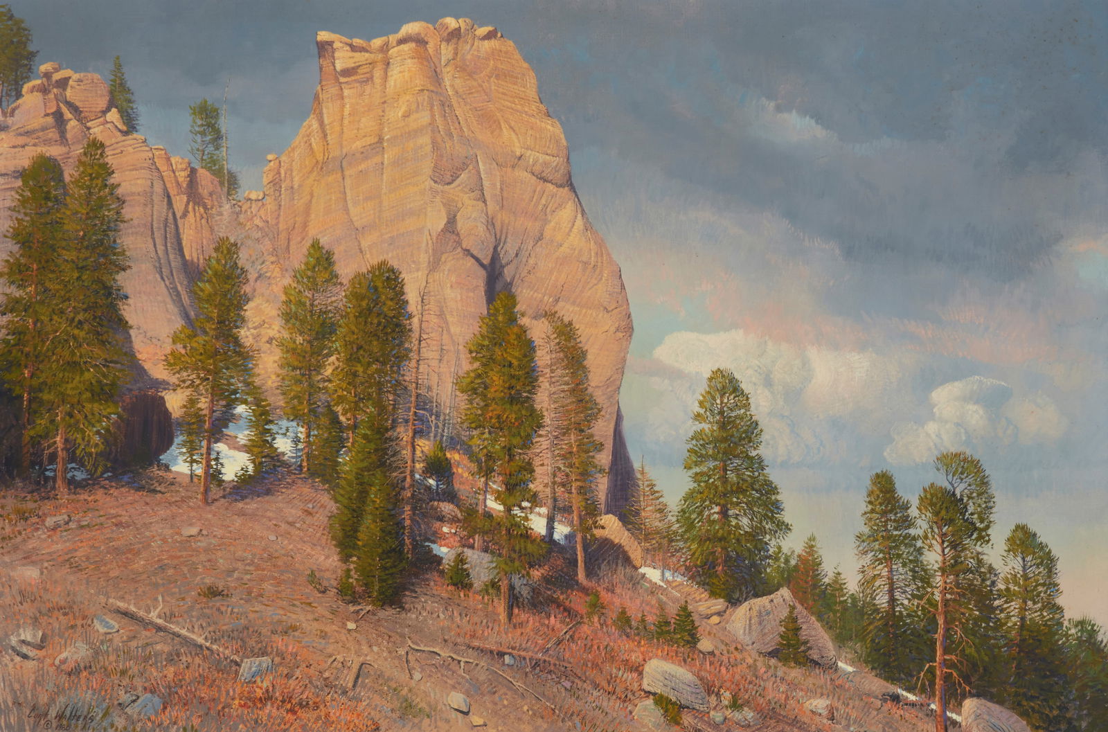 Curt Walters (b. 1950), "Lukachukai Mountains," 1980 (1 of 8)