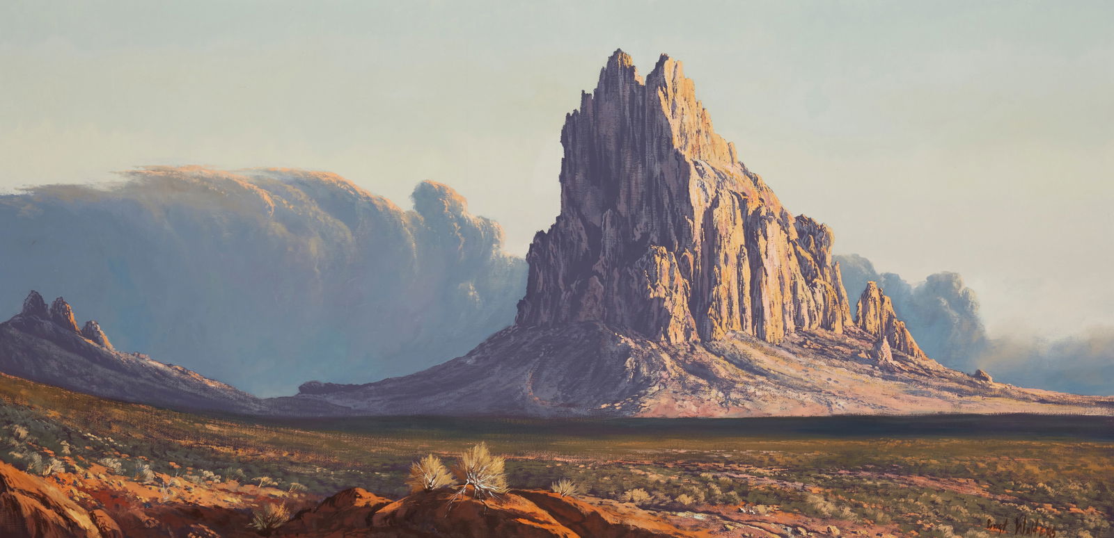 Curt Walters (b. 1950), "Shiprock" (1 of 5)
