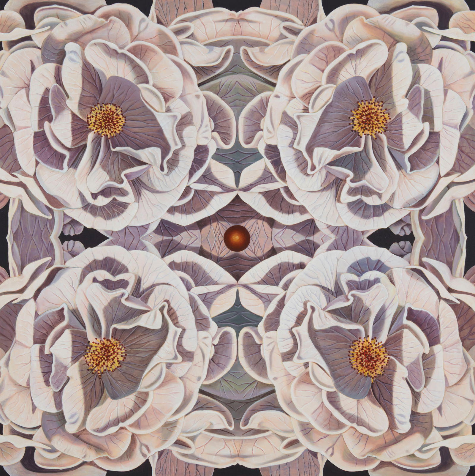 Dorothy Churchill-Johnson (1942-2023), "The Little Bang Theory," 2014: Dorothy Churchill-Johnson(1942-2023)"The Little Bang Theory," 2014Oil on canvasSigned, titled, dated, all verso: Dorothy Churchill-Johnson ©48" H x 48" W