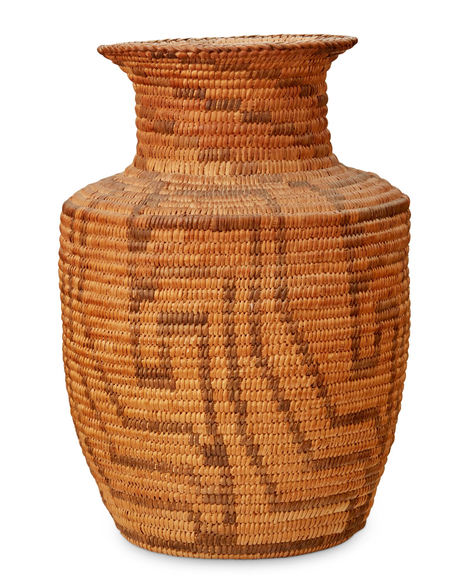 A Pima basketry olla (1 of 3)
