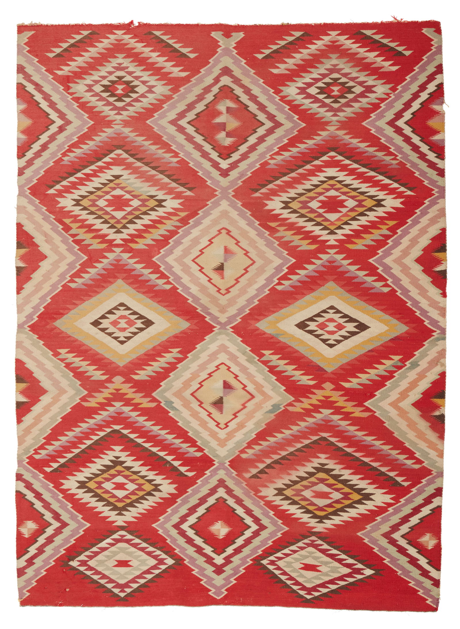 A Navajo Germantown eyedazzler rug (1 of 3)