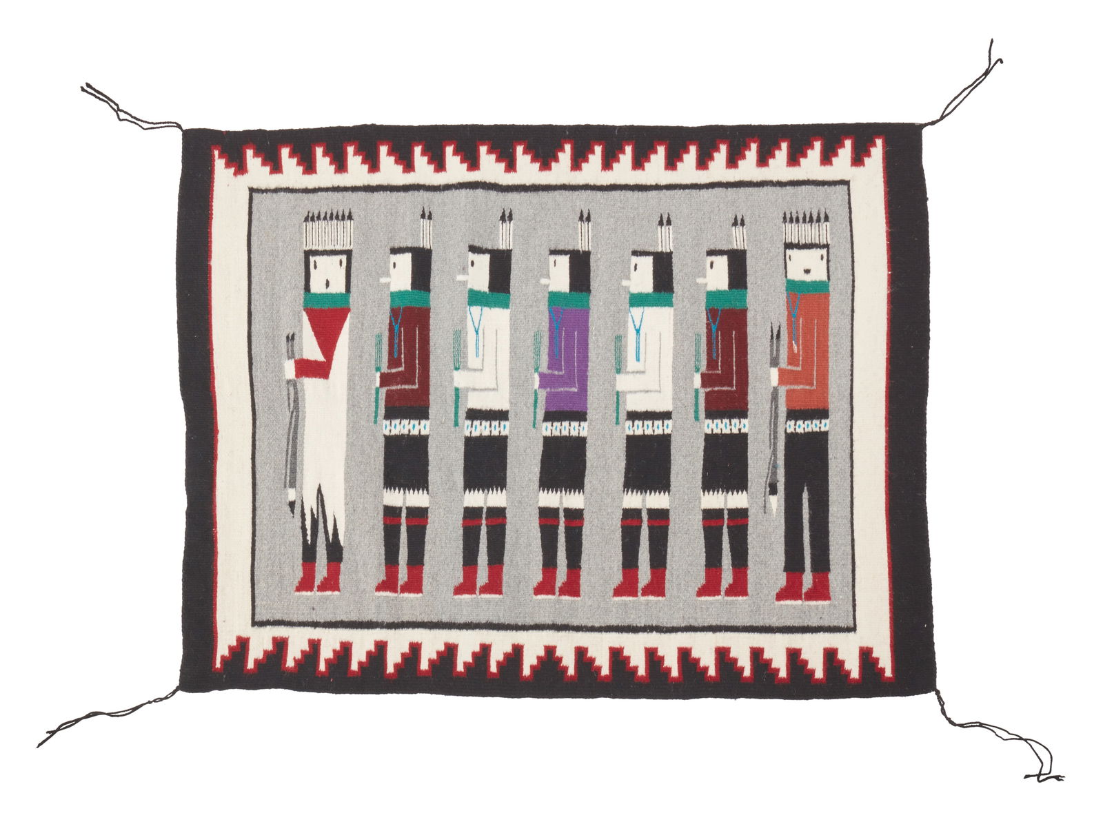 A Navajo Yei weaving (1 of 3)