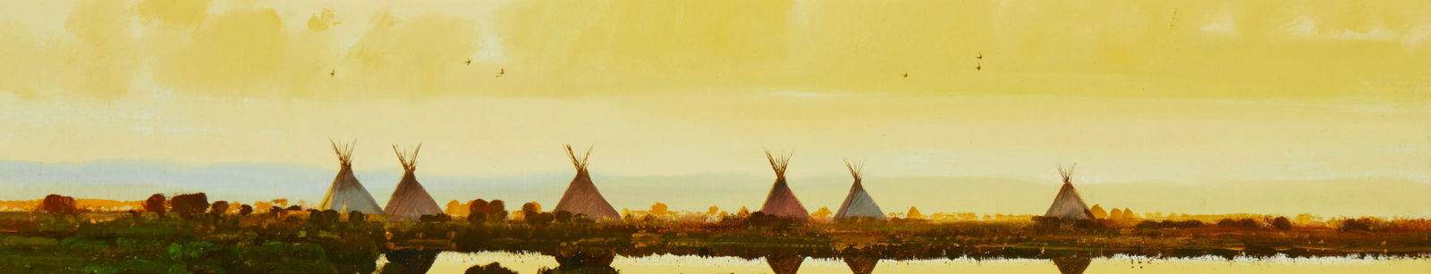 Nicholas Coleman (b. 1978), "Spring Camp" (1 of 7)