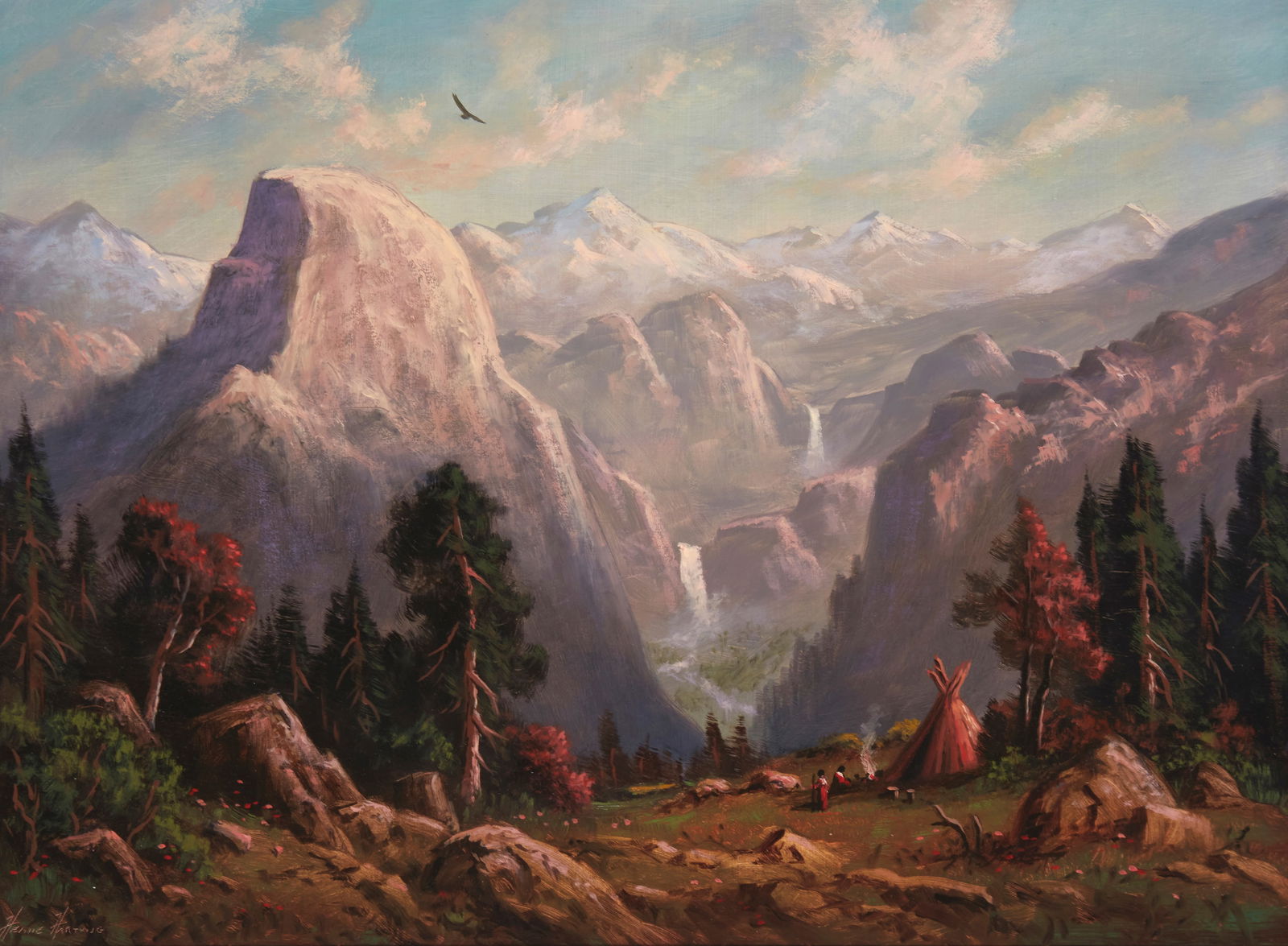 Heinie Hartwig (b. 1937), "Half Dome (Yosemite)" (1 of 6)