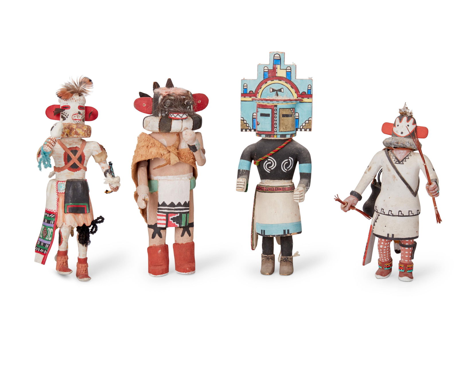 Four Hopi katsina figures (1 of 2)