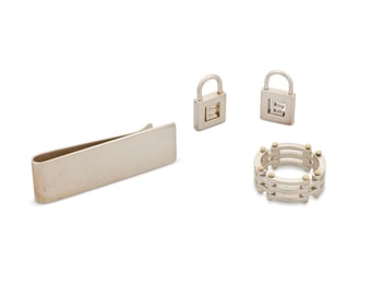A group of Tiffany & Co. sterling silver jewelry