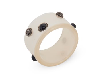 A vintage Judith Jack bangle bracelet