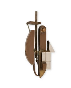 A Peter Macchiarini mixed-metal brooch