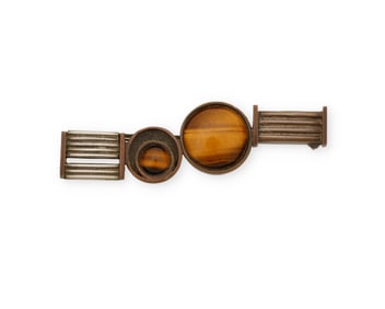 A Peter Macchiarini mixed-metal brooch