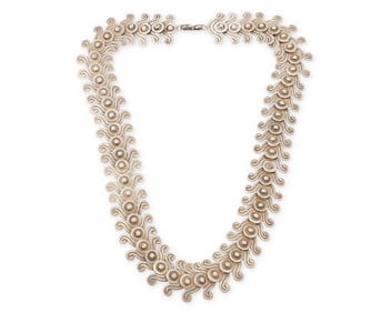 A Los Castillo Mexican silver necklace