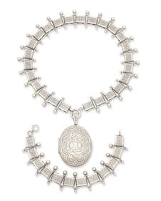 A set of Danecraft sterling silver jewelry