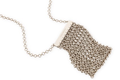 A vintage Paco Rabanne chain mail purse/necklace