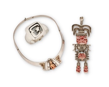 A group of Salvador Teran jewelry