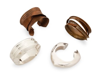 A group of four bracelets