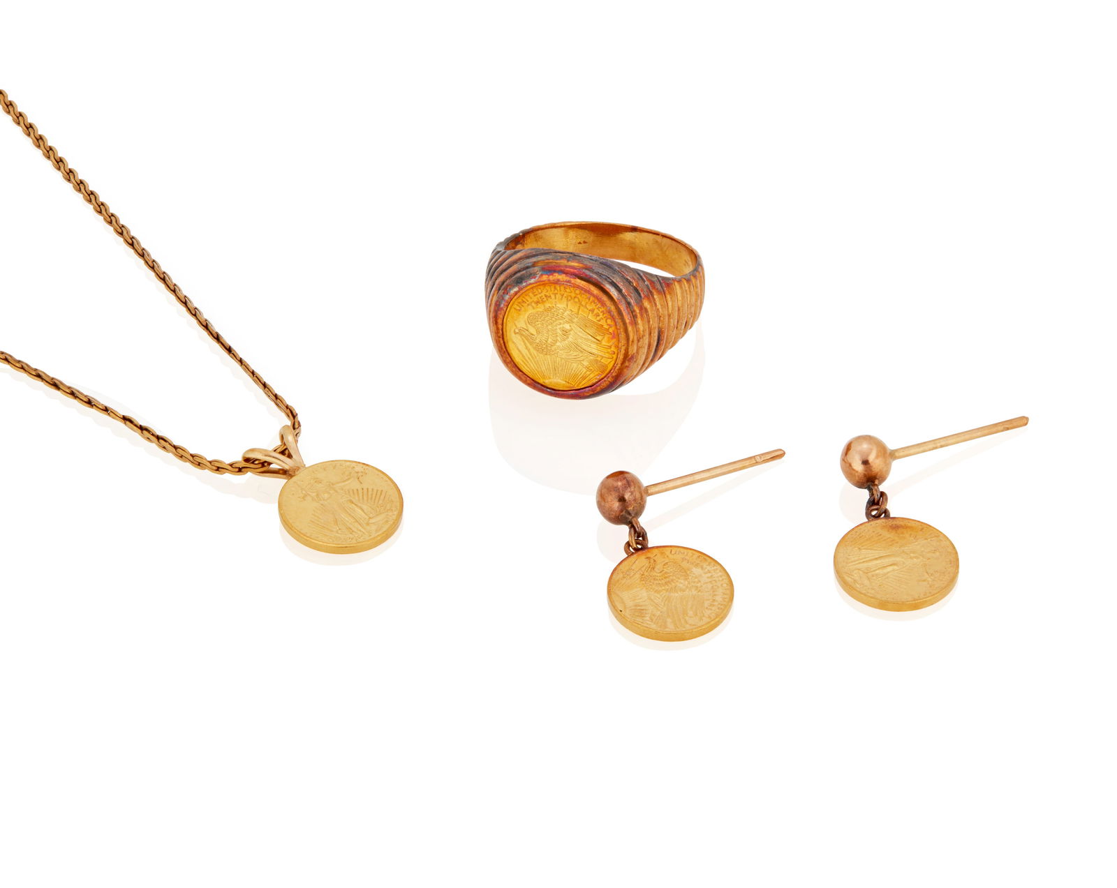 A Group of Gold Coin Jewelry (1 of 2)