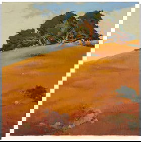 William Cather Hook (b. 1948), "Winward Hillside," 1995