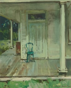 Sergei Bongart (1918-1985), Blue patio chair, 1975