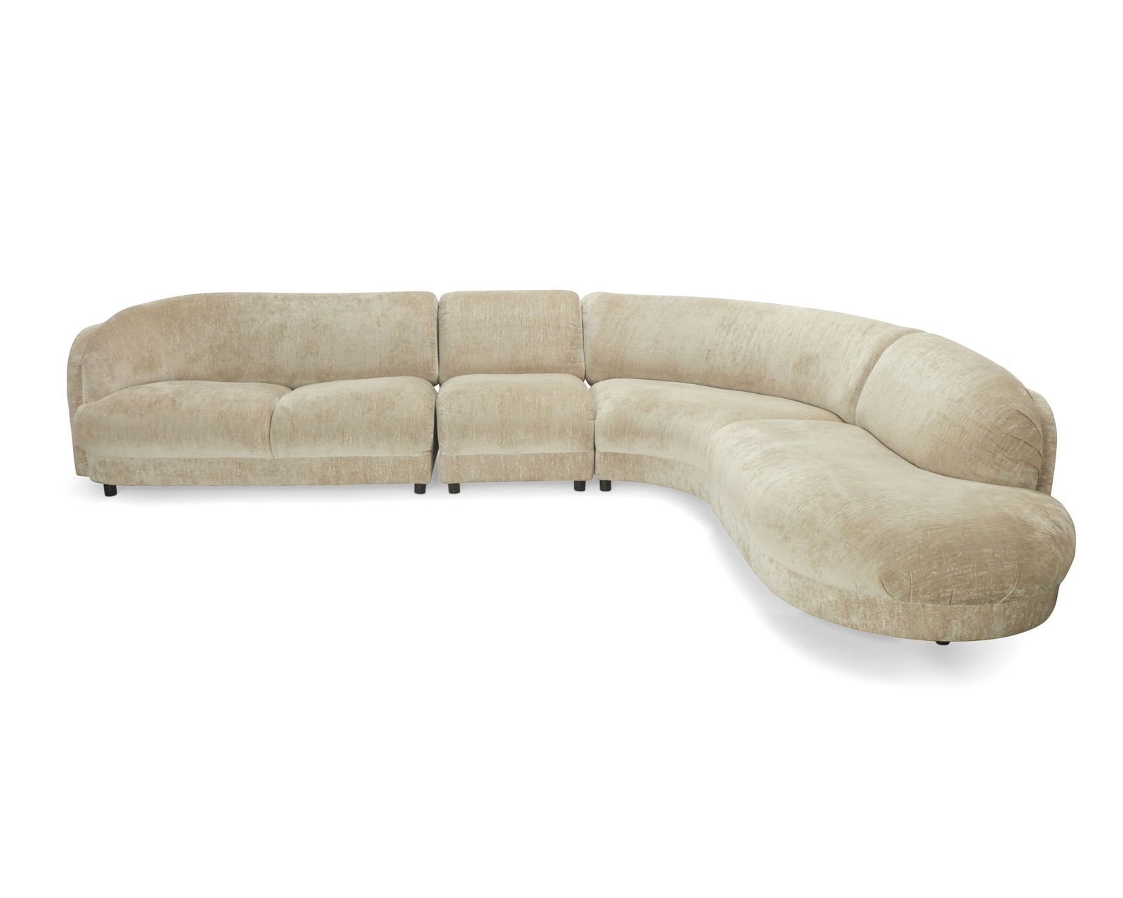 In the manner of Vladimir Kagan (1927-2016), A Modern sectional sofa, late 20th century (1 of 7)