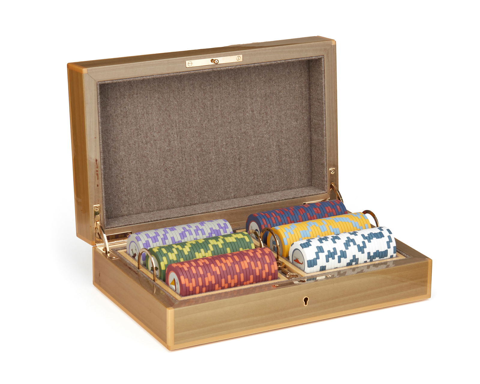 A Loro Piana poker chip set (1 of 9)