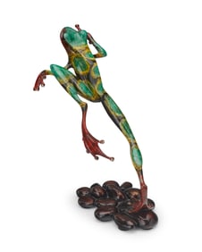 Tim (Frogman) Cotterill (b. 1950), "Leap Frog" BF44, 2001