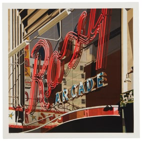 Robert Cottingham (b. 1935), "Roxy," 2002