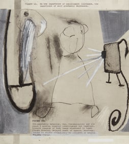 Robert Beck (b. 1959), Untitled ("Children's Drawings as Diagnostic Aids" by Joseph H.