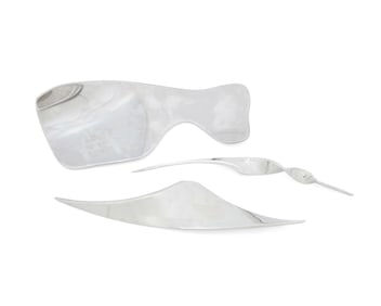 Elijah David Herschler (b. 1940), Three abstract metal sculptures