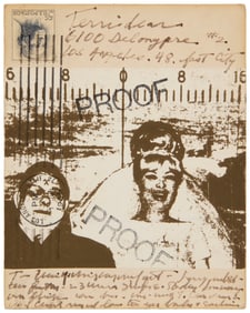 Wallace Berman (1926-1976), Untitled (Proof), circa 1965