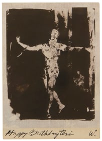 Wallace Berman (1926-1976), Untitled (Happy Birthday Teri)