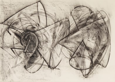 20th Century Abstract Expressionist School, Untitled, abstract