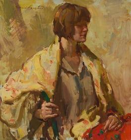 Sergei Bongart (1918-1985), Portrait of a woman