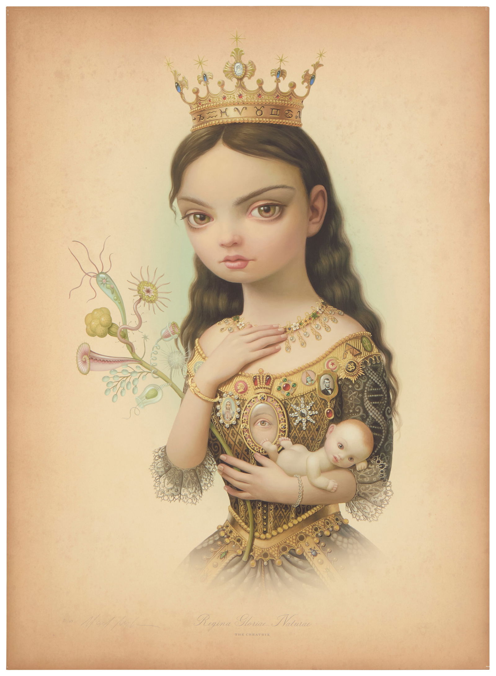 Mark Ryden (b. 1963), "Regina Gloriae Naturae (The Creatrix)," 2006 (1 of 10)
