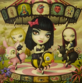 Mark Ryden (b. 1963), "Clear Hearts, Grey Flowers," 2001