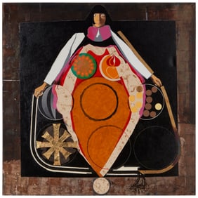 John McKaughan Jr. (1927-2022), Figure with spheres