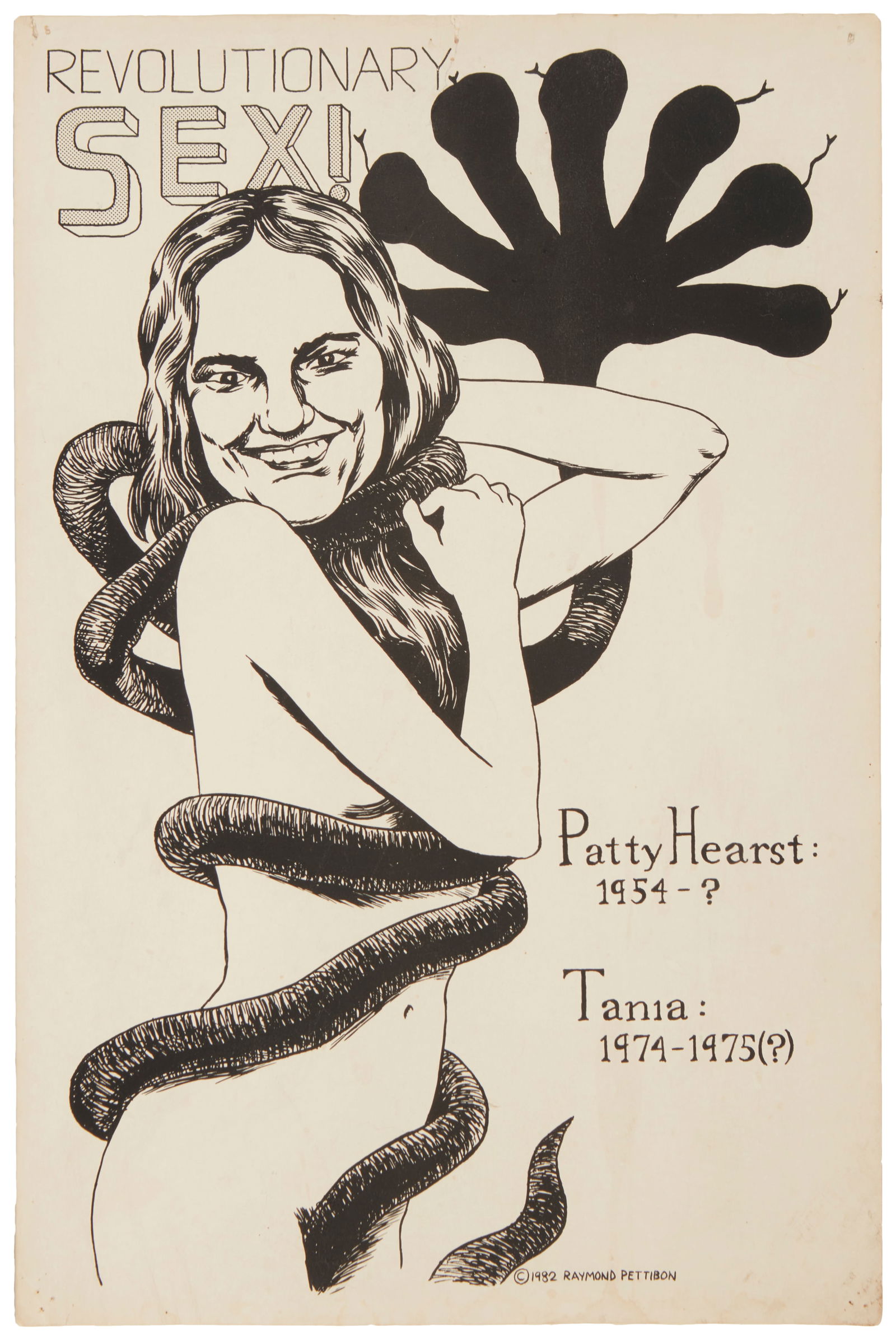 Raymond Pettibon (b. 1957), "Revolutionary Sex," 1982 (1 of 6)