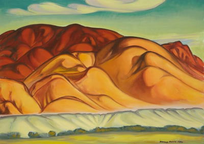 Tarmo Pasto (1906-1986), Mountain range, 1970