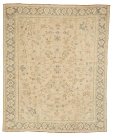 An Oushak rug